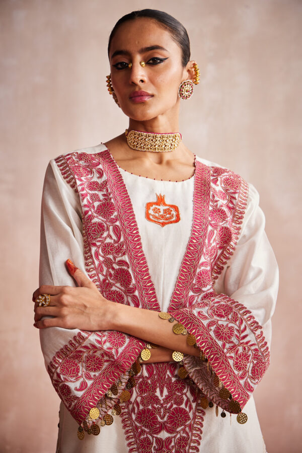 Ivory Afghani co-ord - Image 3