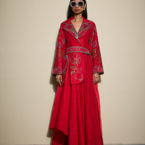 Ramdan Red Aaftab Blazer