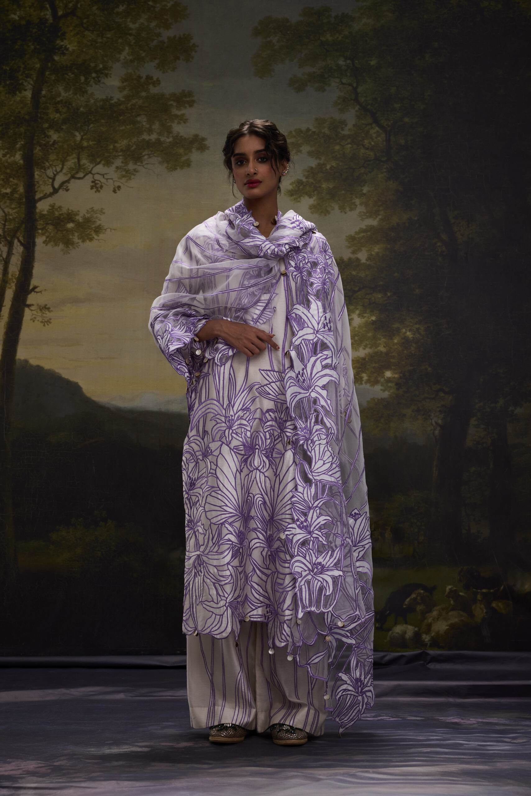 Purple Angel Suit